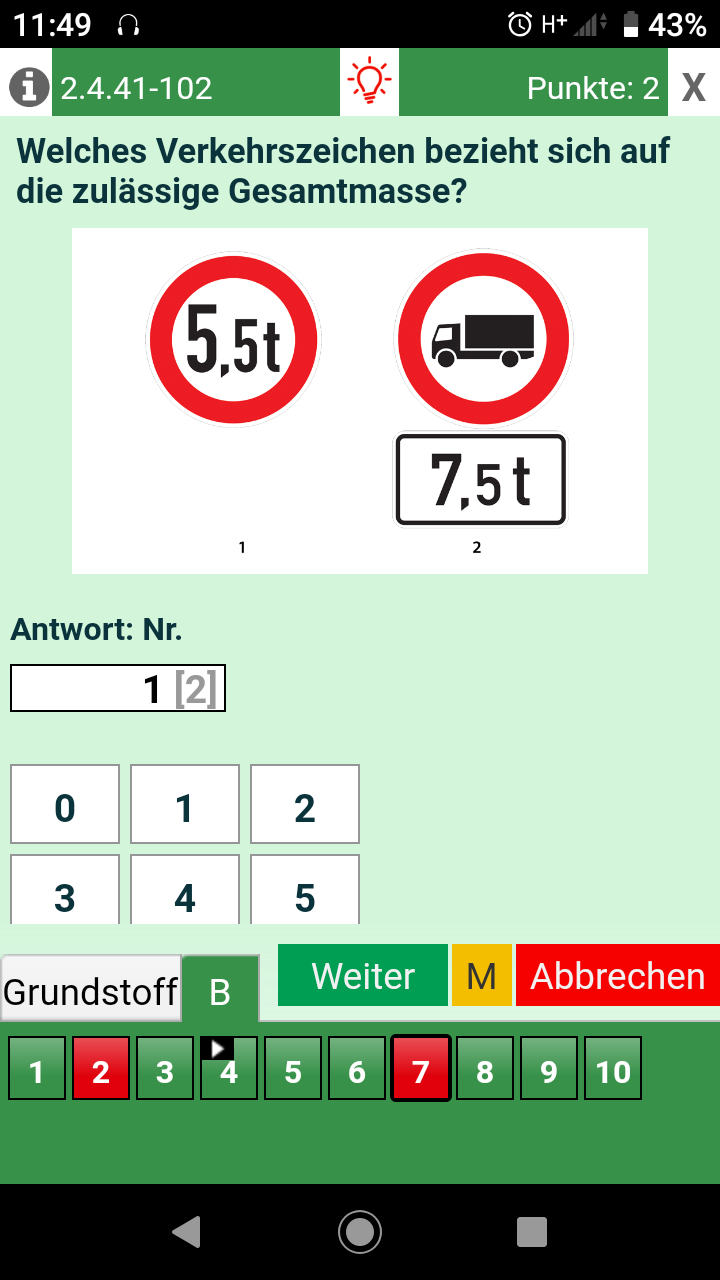 Eine Frage von Führerscheinprüfung? (Auto, Führerschein)