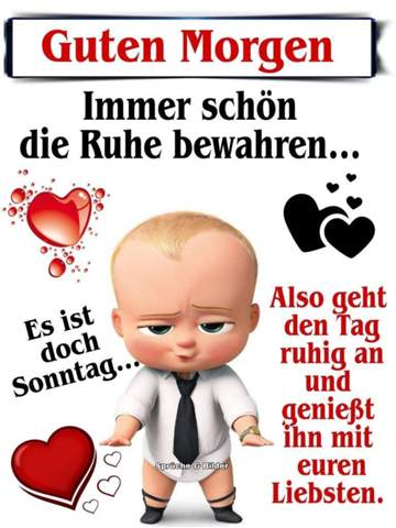 Einen Schonen Guten Morgen Heute Zum Ersten Sonntag Im Neuen