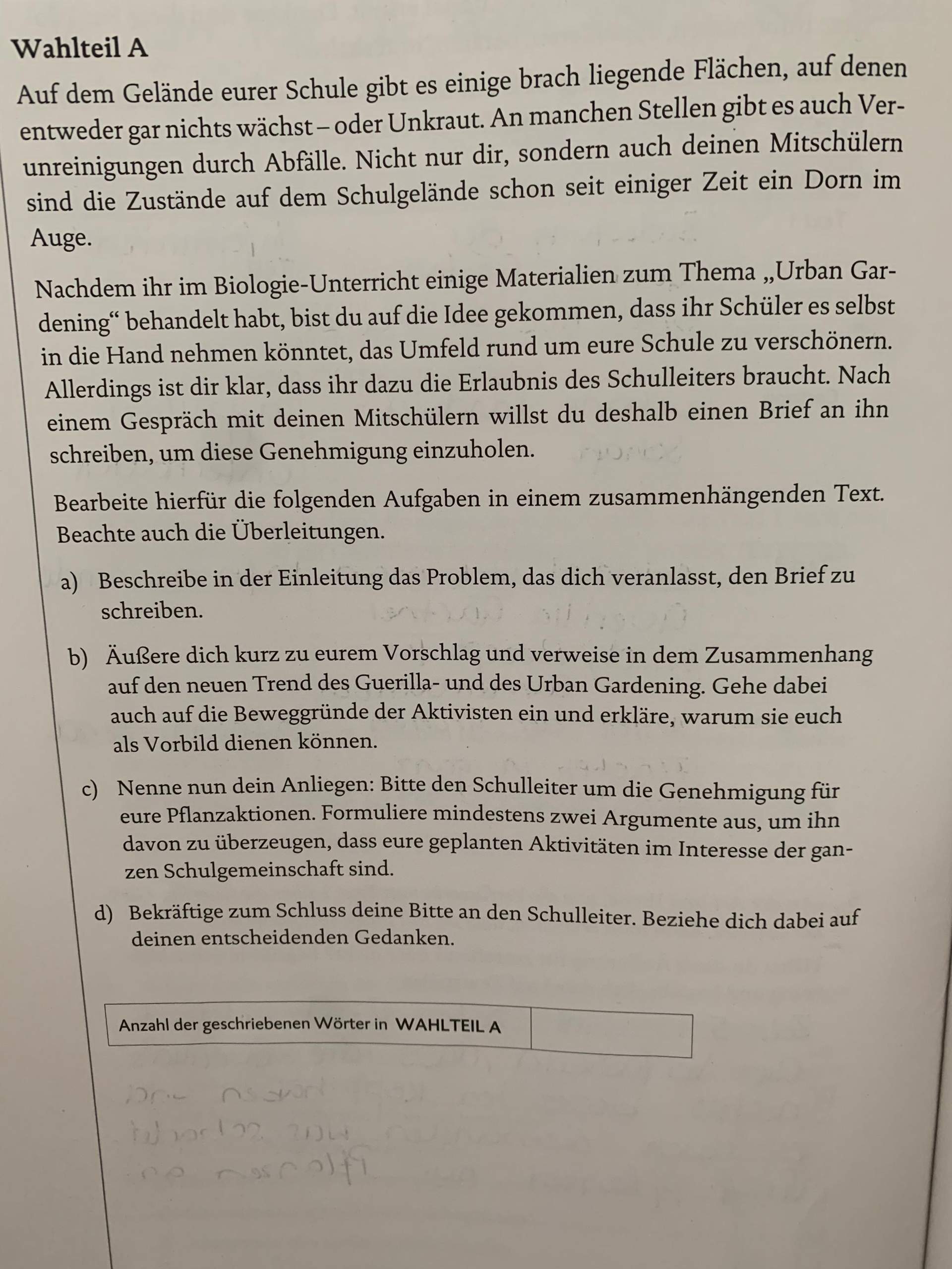 Einen Zusammenhängenden Text richtig schreiben, wie? (Schule, Deutsch)