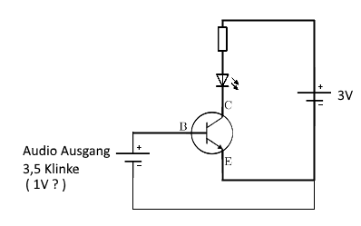 Einfache Transistorschaltung: Geht Das So? (Technik, Handy, Elektronik)