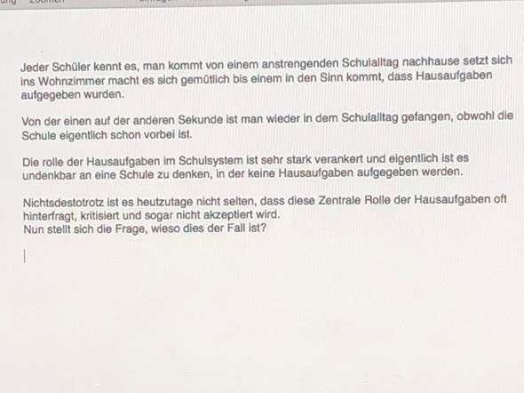 Einleitung Eroterung Meinungen Schule Handy Deutsch