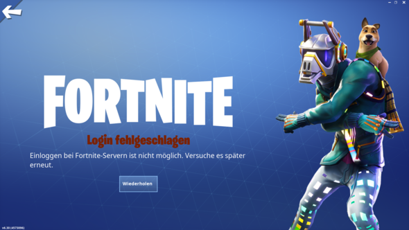 computer technik technologie - fortnite login fehlgeschlagen pc