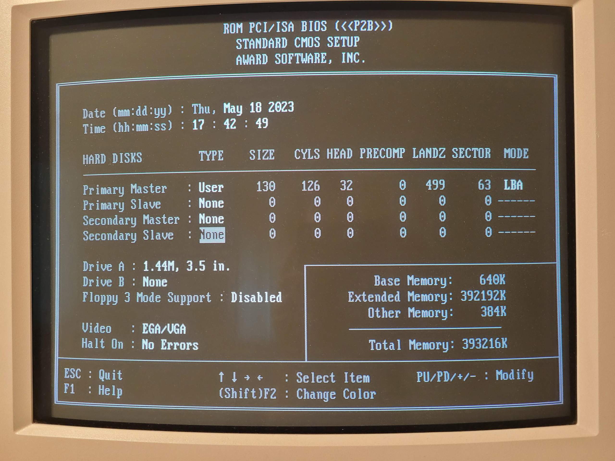Einrichten Pentium 2 Asus P2B? (Windows, BIOS)