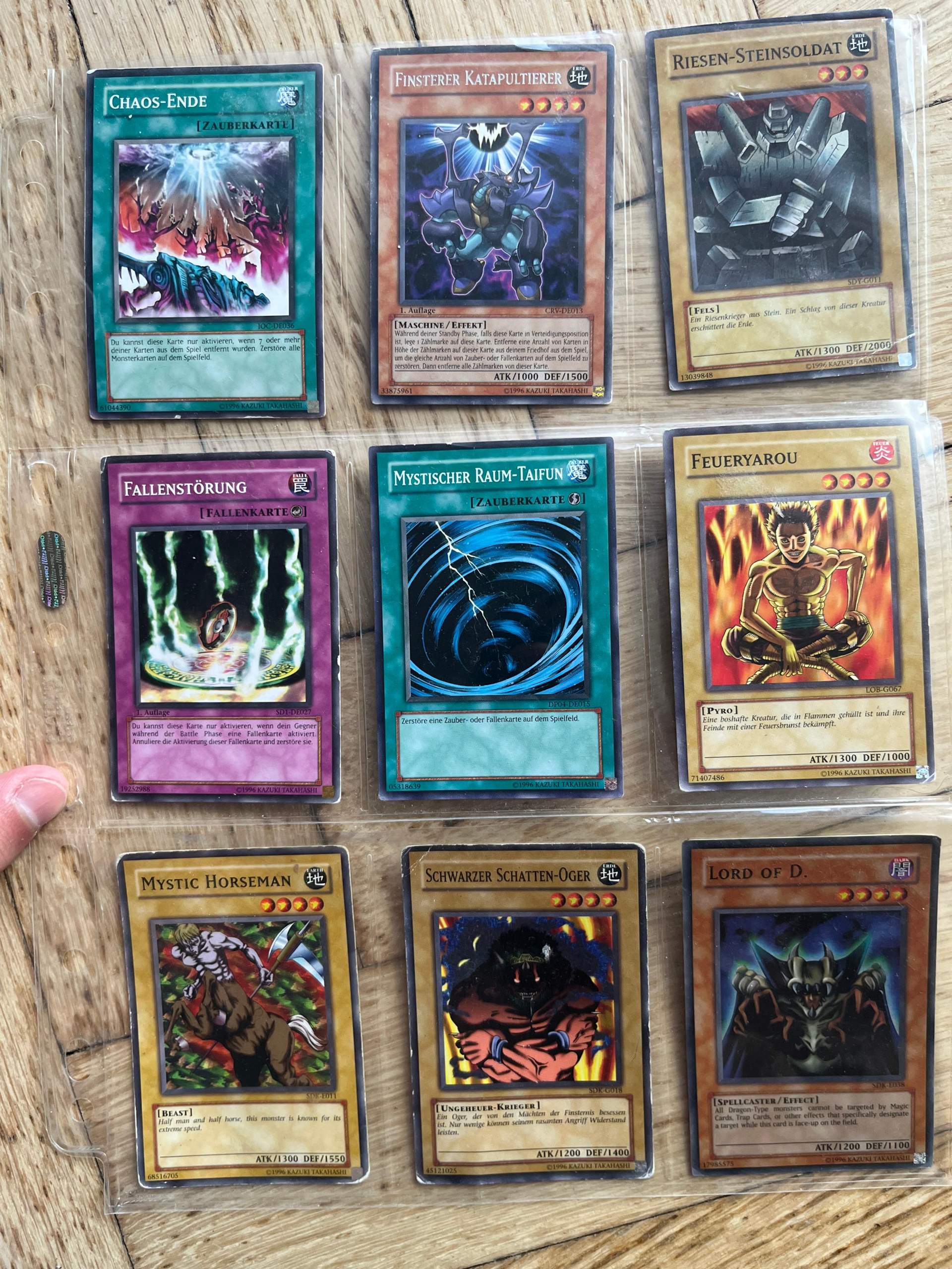 wert yu gi oh karten