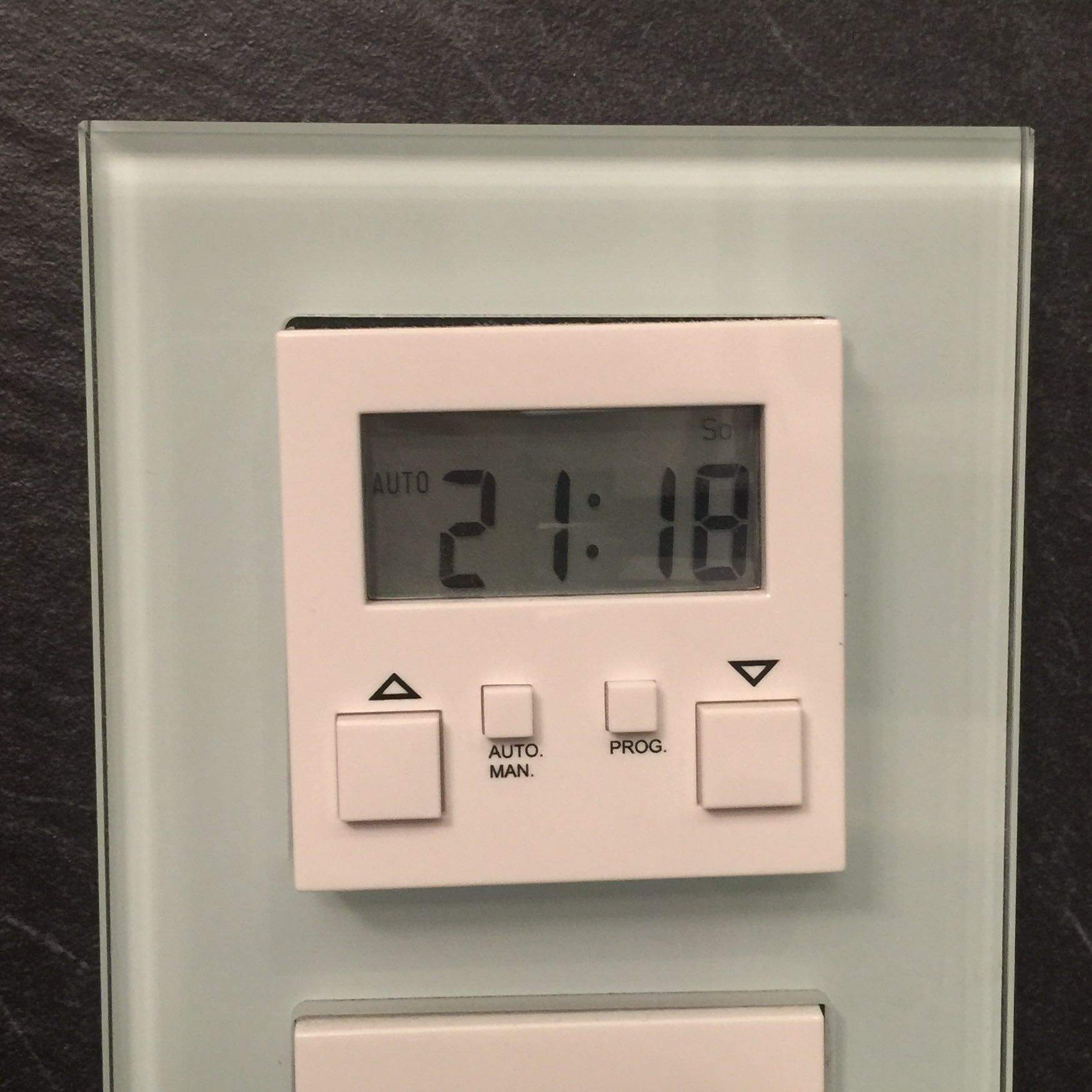 Elektrische Jalousien einstellen? (Einstellungen, umstellen, Jalousie)