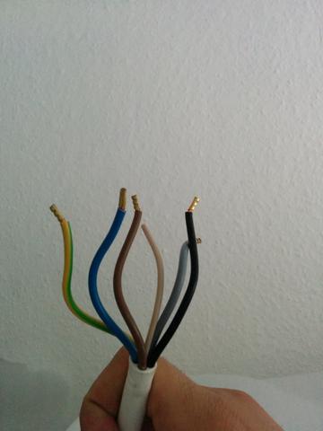 Elektroherd mit 6 drähte an die Steckdose mit 3 anschließen, wie? (Elektrik, Herd, Ceranfeld)