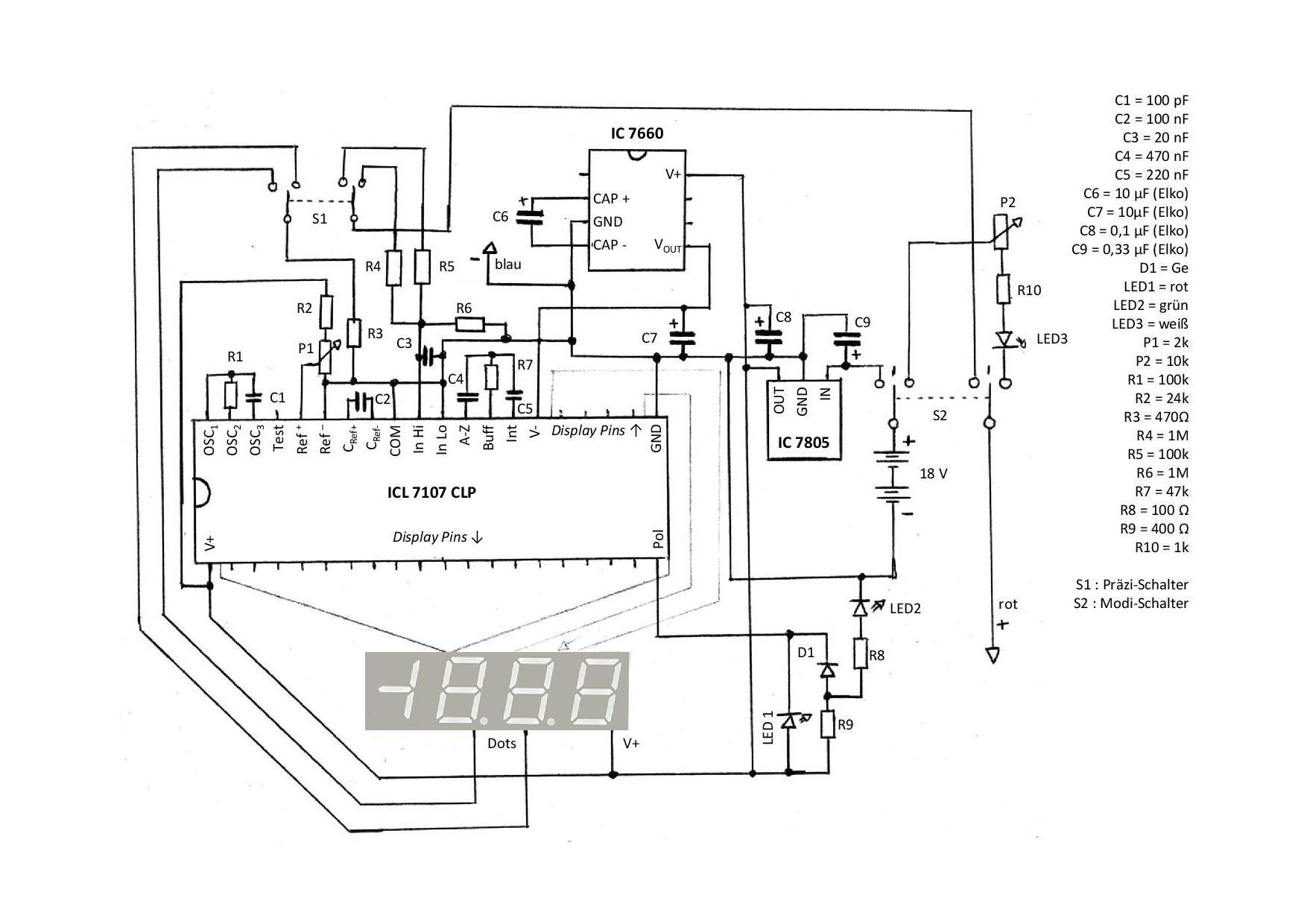 Elektronik-Problem: Voltmeter (Technik, Elektrotechnik ...