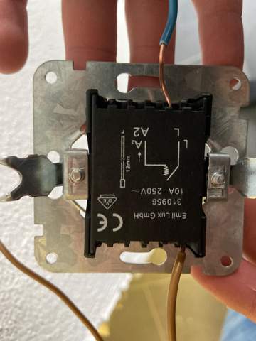 Emil Lux Lichtschalter Anschliessen Elektrik