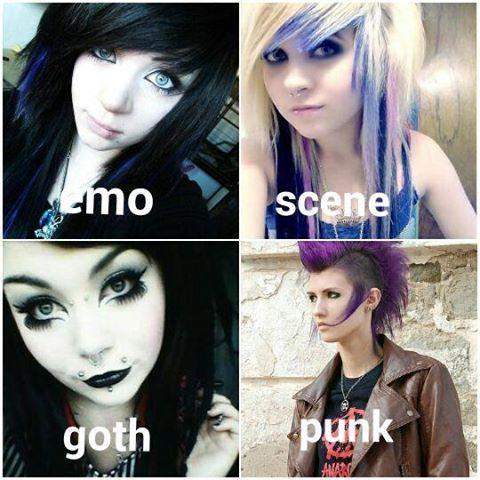 Emo/Scene/Goth/Punk?