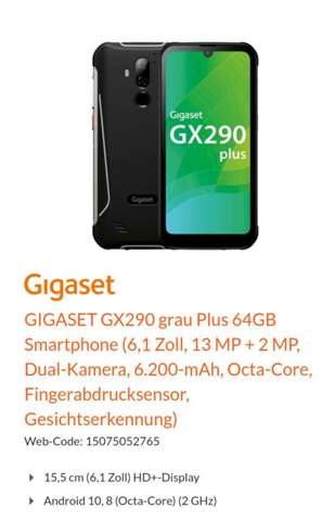 Emporia Smart 5 oder Gigaset GX290?