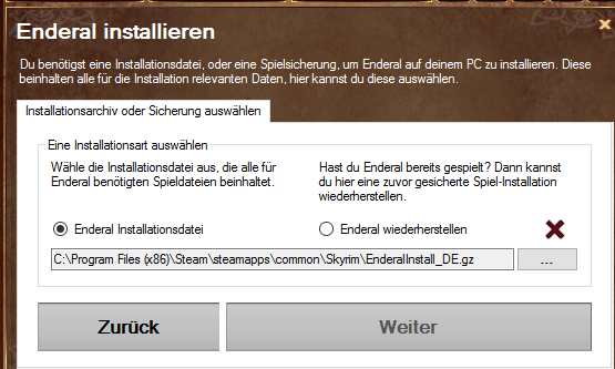 Installer - (PC, Mods, skyrim)