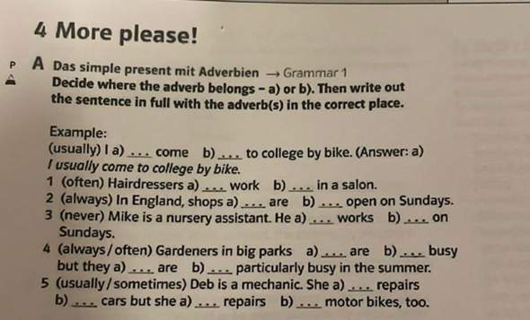 Englisch?