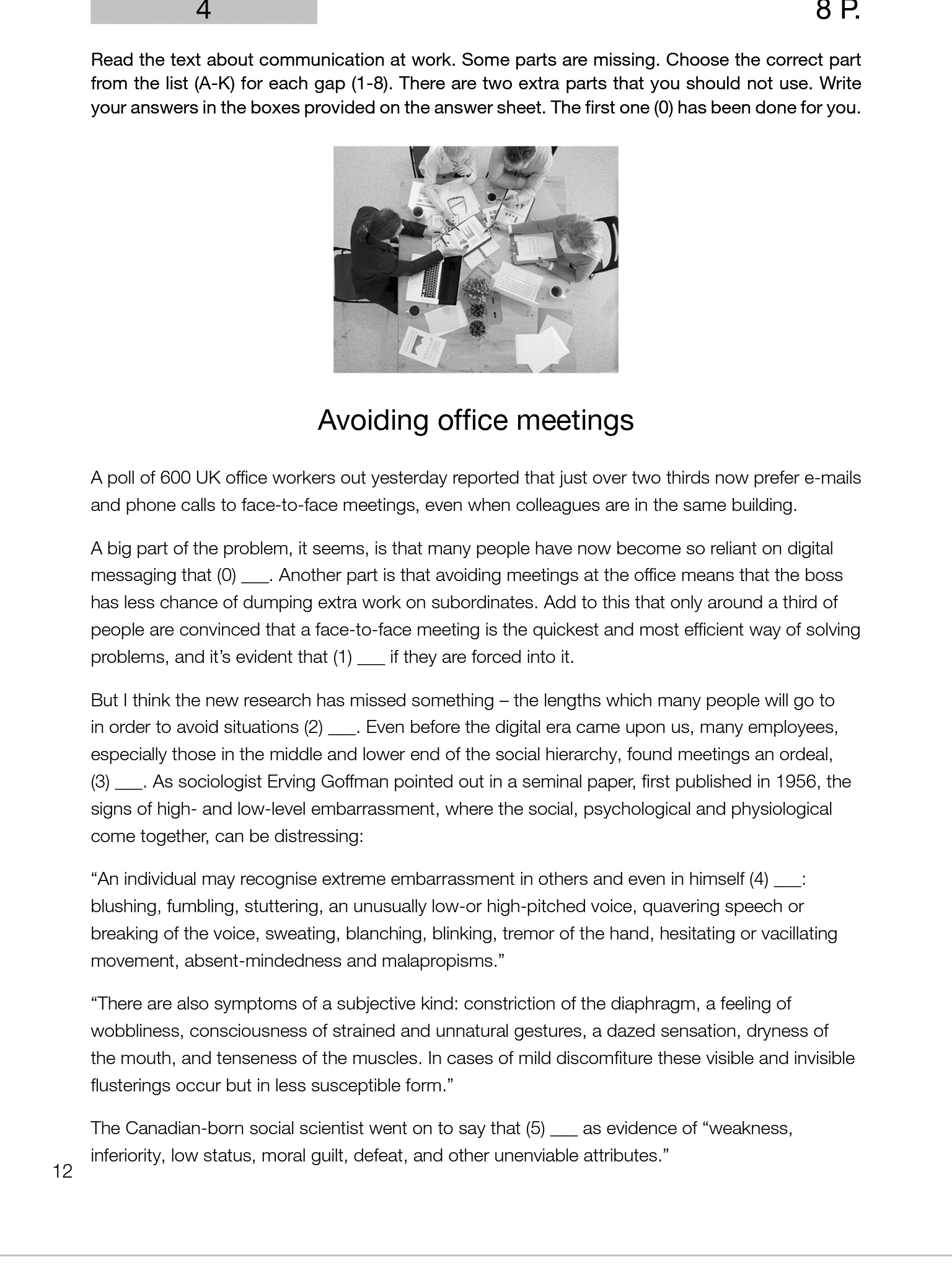 Englisch Aufgabe Reading Comprehension Schule Matura Englisch Lernen