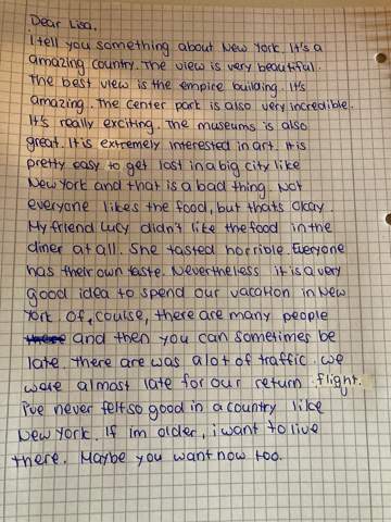 Englisch Aufsatz? (Schule, Sprache)