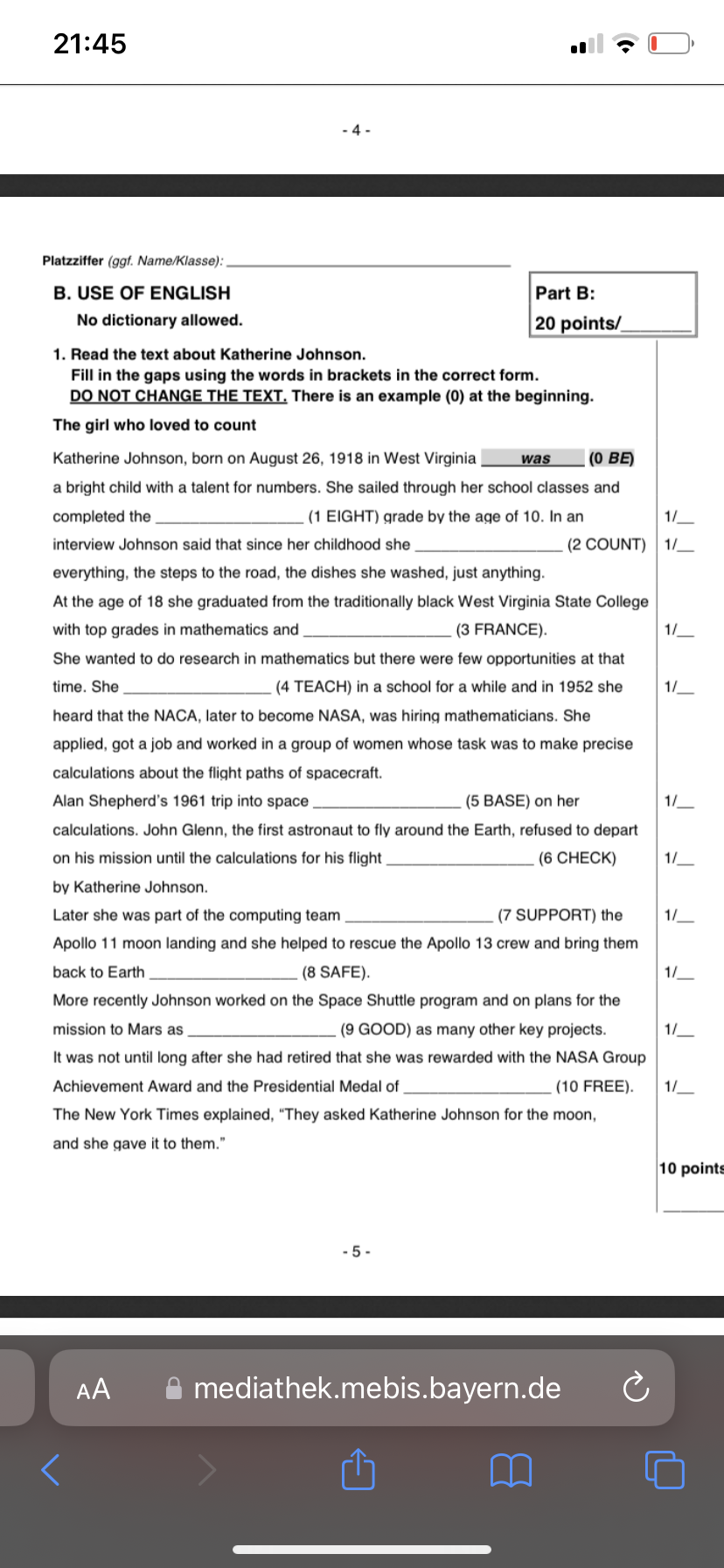 Kreatives Bild zu Englisch MSA prüfung? (Lernen, Noten, Grammatik) Englisch MSA prüfung? (Lernen, Noten, Grammatik) Motiv