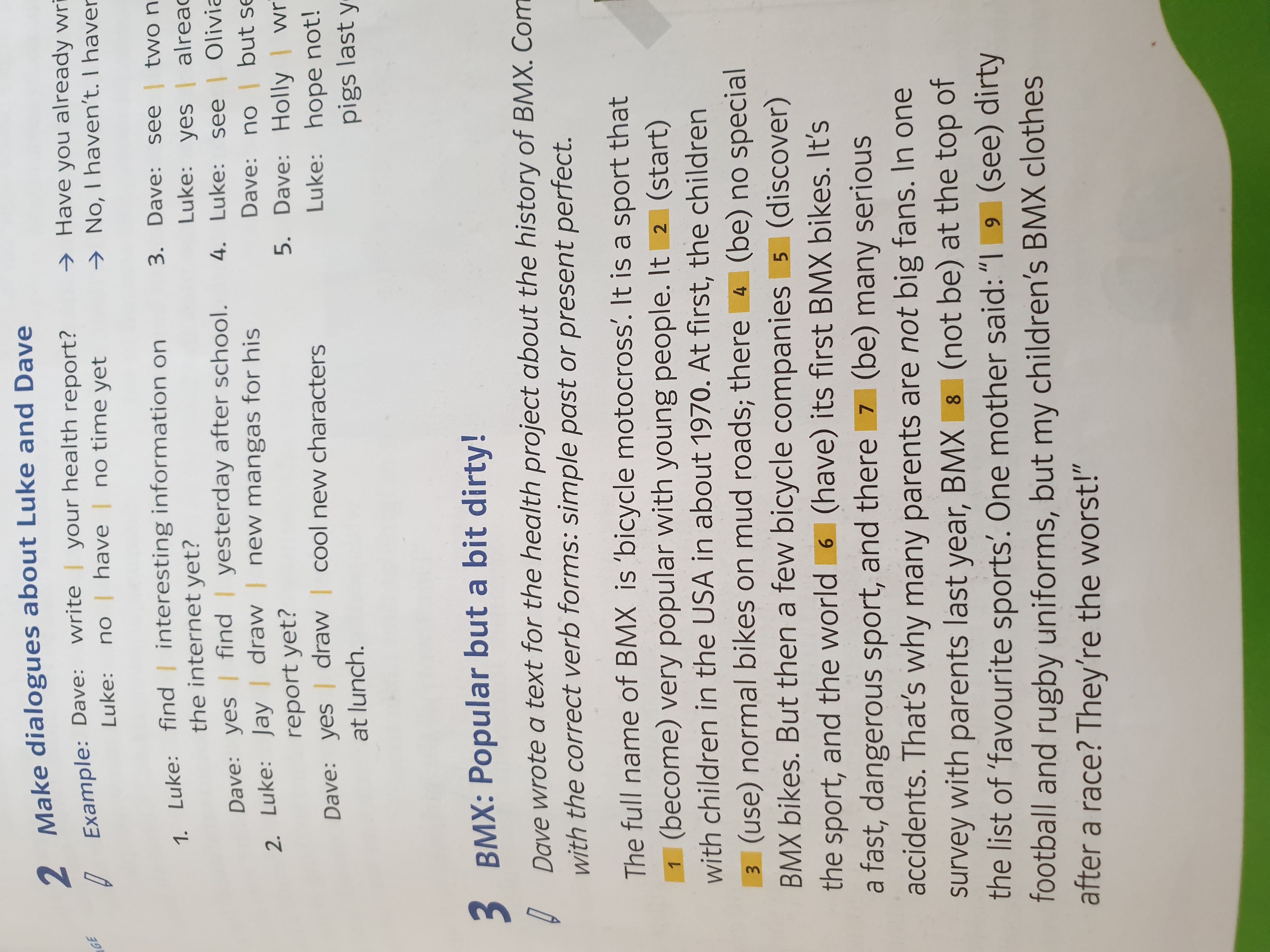 Englisch Present Perfect Oder Simple Past Schule Sprache