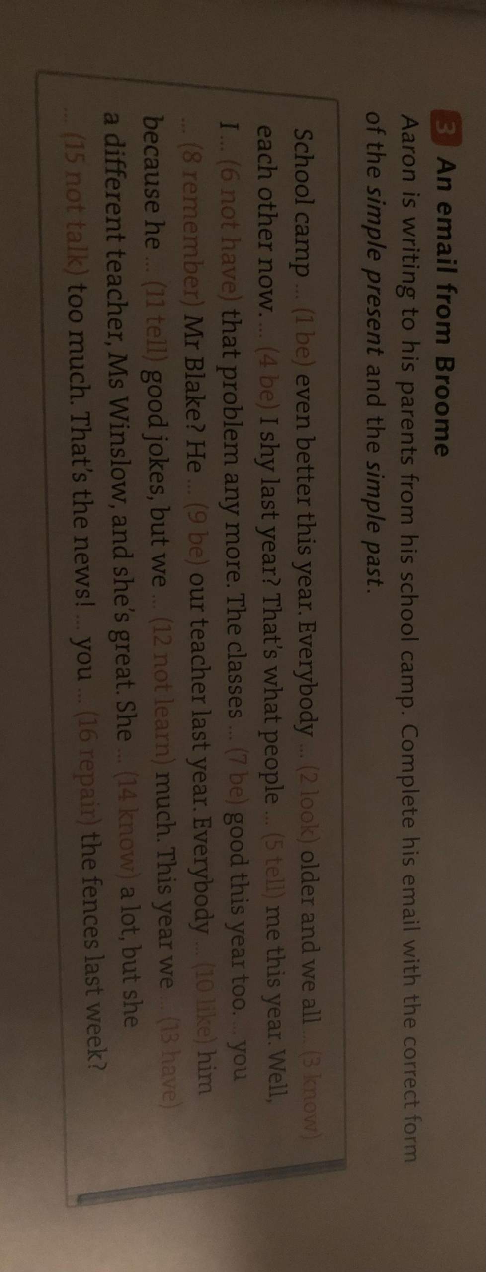 Englisch was muss ich machen? (Sprache)
