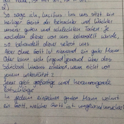 Nummer 2 - (Schule, Latein, übersetzen)