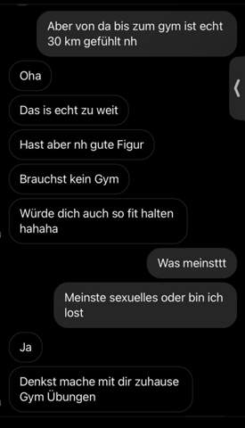 Er hat was sexuelles angedeutet soll ich ihn blocken?