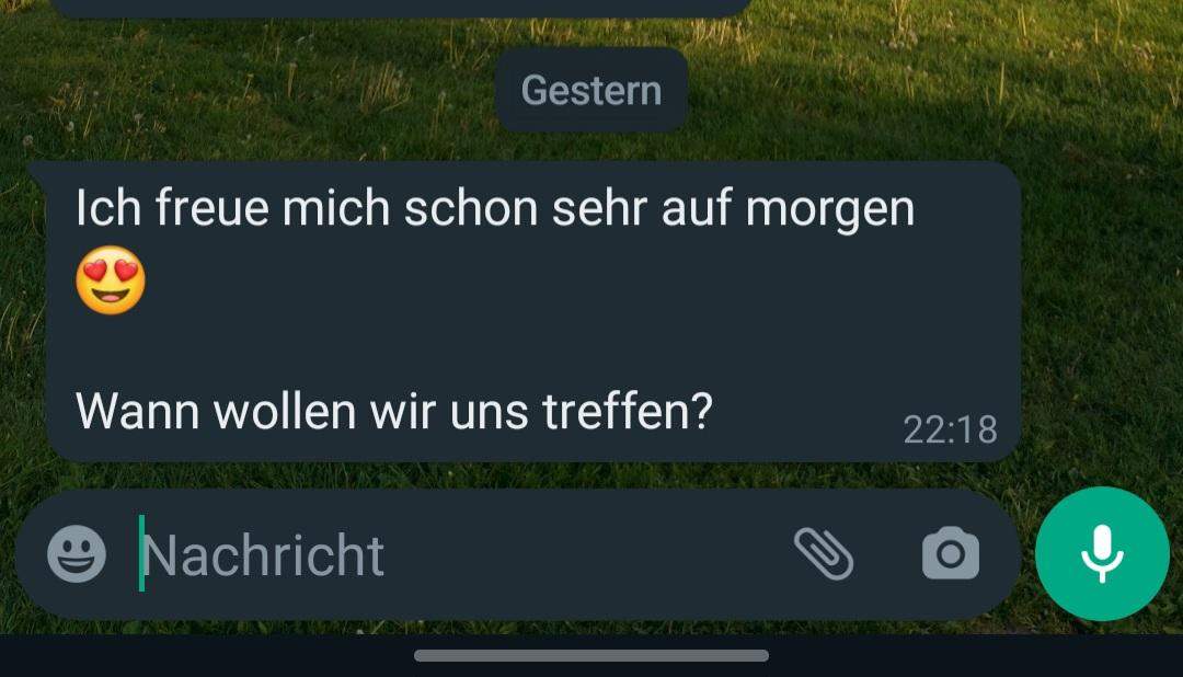 Er Meldet Sich Nur Alle Paar Wochen