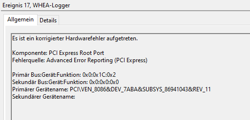 Ereignis 17 Was bedeutet 