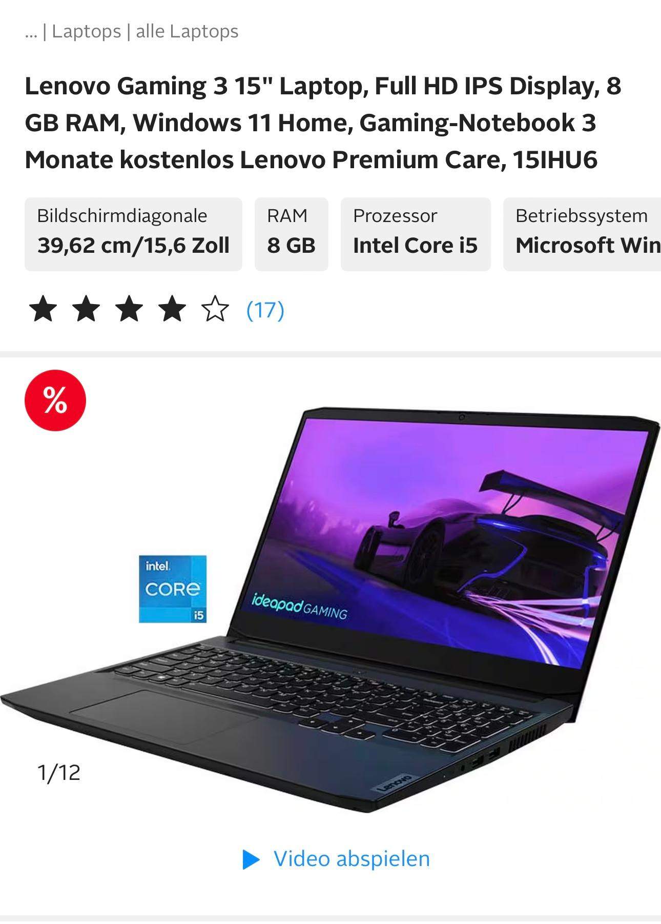 Erfahrungen mit diesem Laptop? (Notebook, Lenovo, Gaming Laptop)