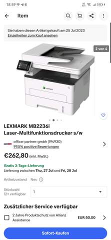 Erfahrungen mit Lexmark Drucker?