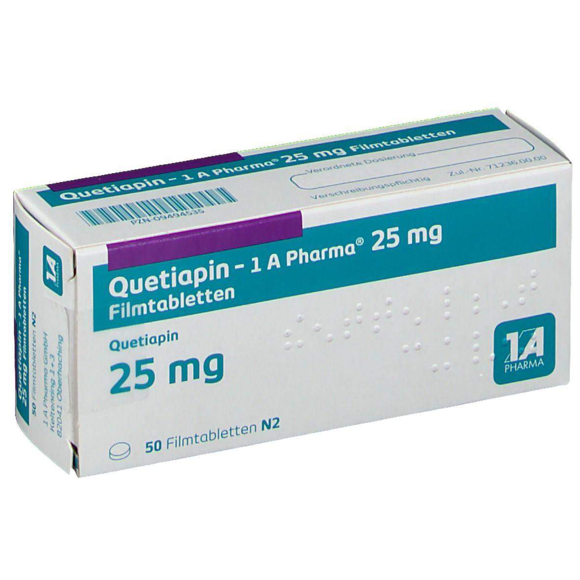 Erfahrungen mit Quetiapin 25 mg? (Gesundheit und Medizin, Medikamente)