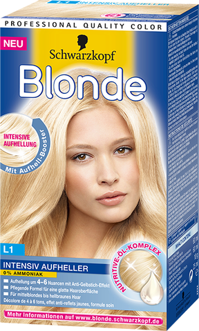 Schwarzkopf Blonde L1 Intensiv Aufheller - (Haare, Beauty, Friseur)