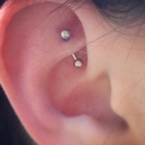 Rook piercing - (Piercing, Ohr, Schmuck)