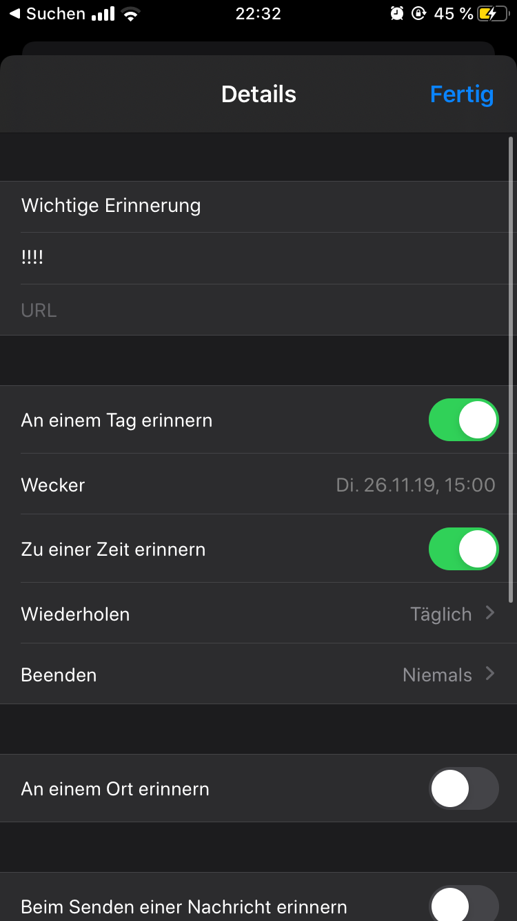 Erinnerungen Iphone Seit Neuem Update Apple