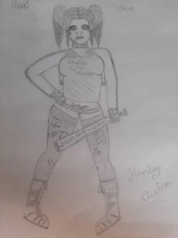 Erkennt Ihr Harley Quinn Film Zeichnen Zeichnung