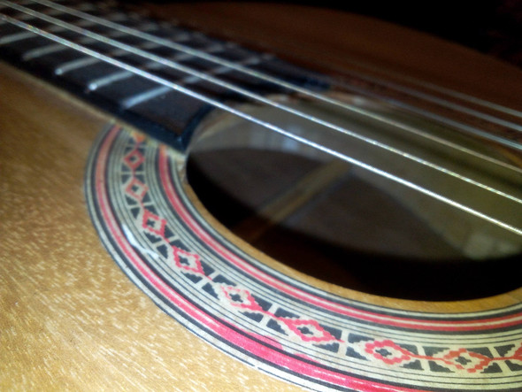 Top-Side View Soundhole - (Gitarre, Fake, Hersteller)