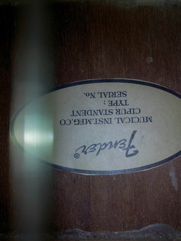 Label Top-View - (Gitarre, Fake, Hersteller)