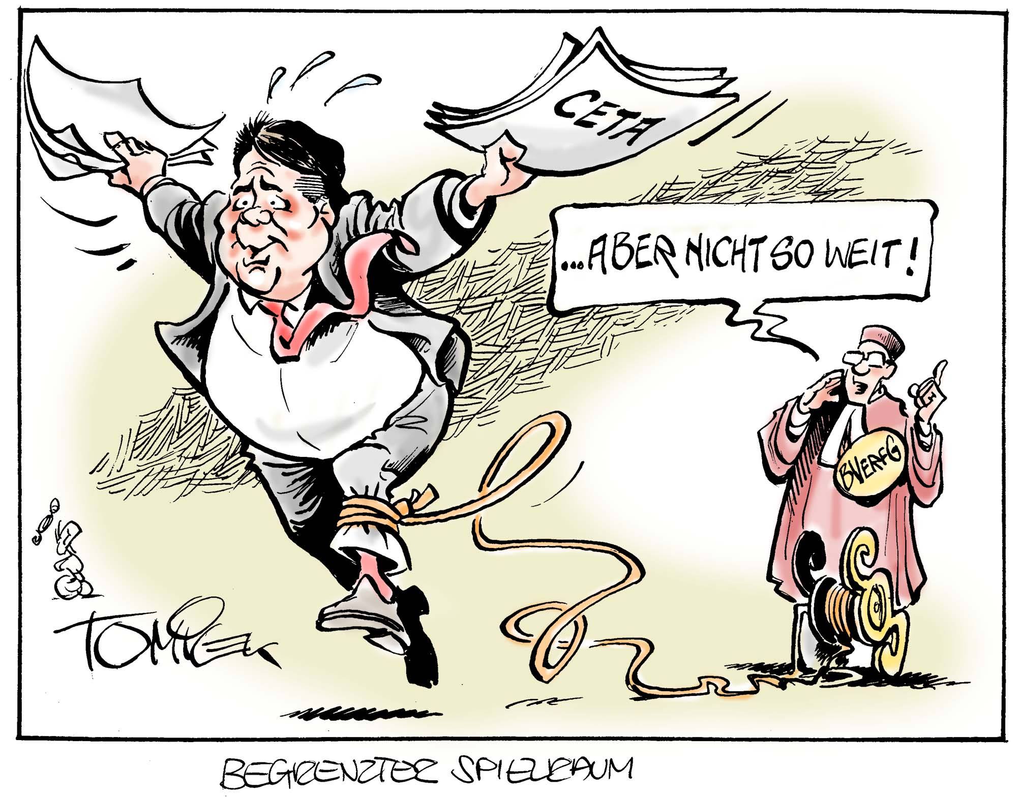 Erklarung Der Karikatur Uber Ceta Politik Wirtschaft Peta