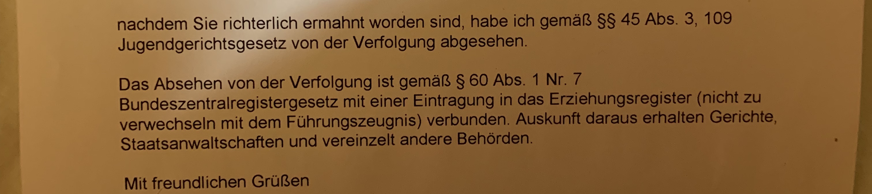Ermittlungsverfahren eingestellt oder nicht? (Amtsgericht, Staatsanwaltschaft)