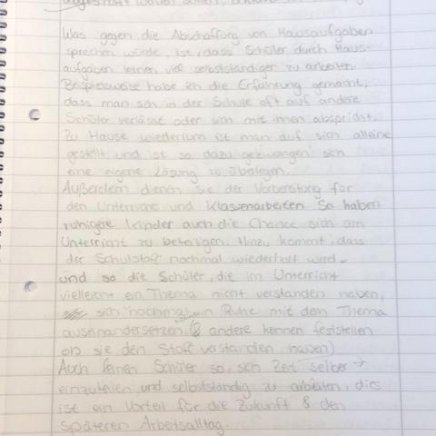 2 Verbesserungsvorschlag  - (Schule, Deutsch, DialektischeErörterung)
