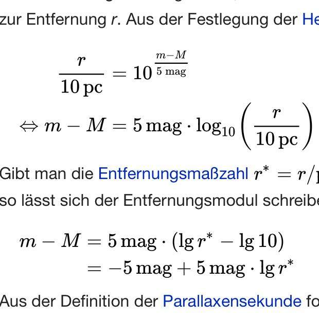 Berechnung Der Absoluten Häufigkeit Errechnung der absoluten Helligkeit der Sonne 2? (Mathematik, Physik