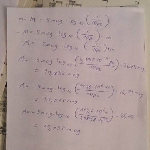 Meine gescheiterten Berechnungen - (Mathematik, Physik, Astronomie)