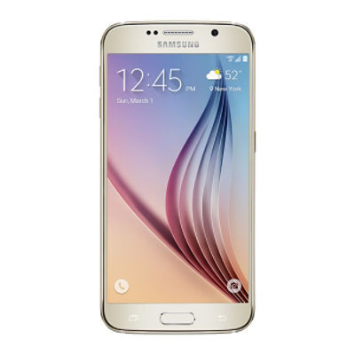 Vorderseite - (Reparatur, samsung galaxy s6, Scwarzes Display)