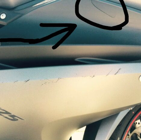 Hier das Teil - (Motorrad, Yamaha, Verkleidung)