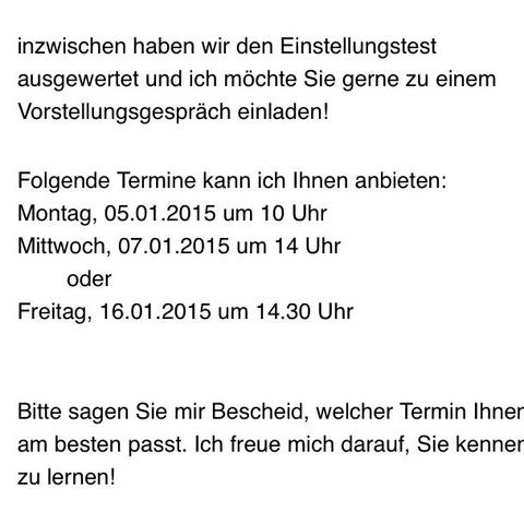 Erste Einladung Zum Vorstellungsgesprach Erhalten Wie Antworten Hilfe
