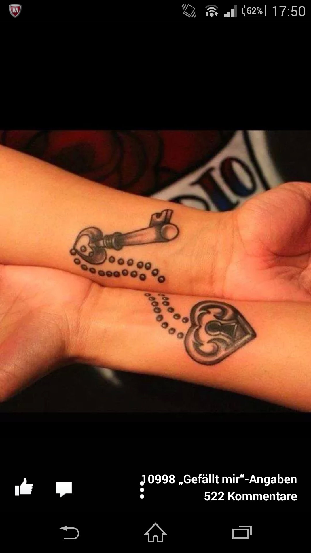 Erstes Tattoo&hellip;.mit Farbe oder ohne (Tätowierung)
