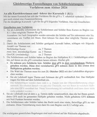 Erwartungshorizont für Deutsch gFS in der K1 (Fabian, Erich Kästner)?