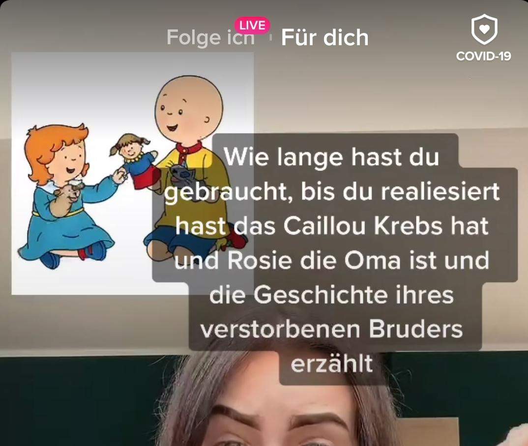 Die Bedeutung von Caillous Glatze in der Kinderfernsehserie Die Bedeutung von Caillous Glatze in der Kinderfernsehserie