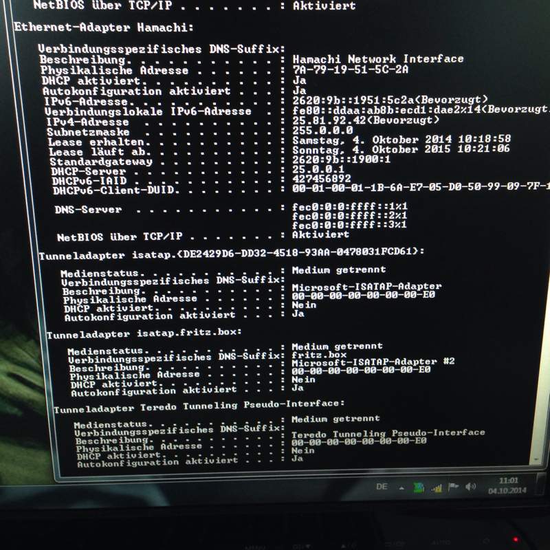 Es ist keine Kommunikation mit dem Gerät bzw. der Ressource (primärer DNSServer) möglich. Hilfe