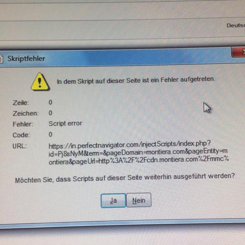 Hier seht ihr den beschrieben Fehler - (Windows, Fehler, skript)