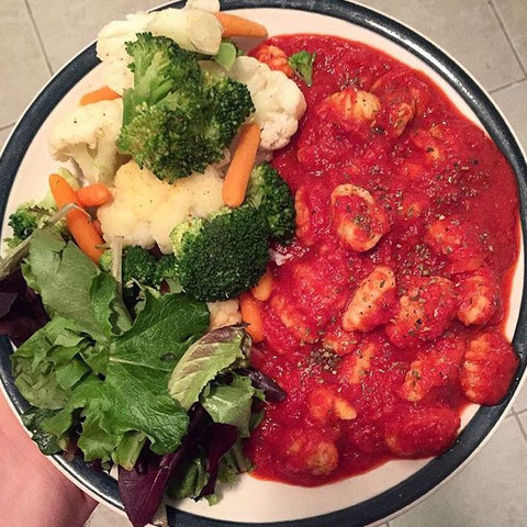 Abendessen - (Magersucht, Obst, Gemüse)