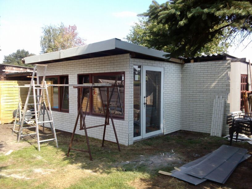 Eternitdach Streichen Garten Dach