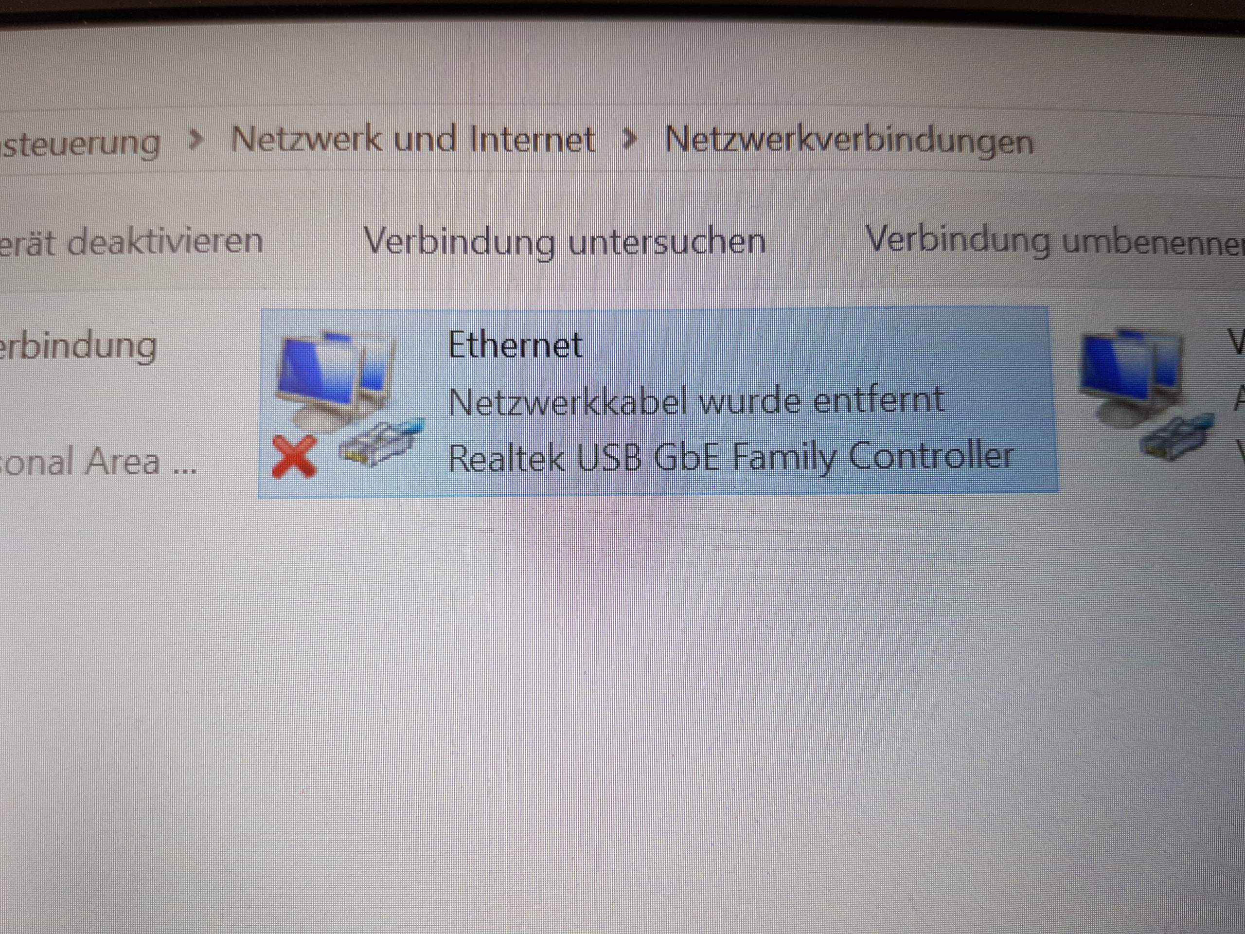 Kabel wir dicht erkannt? (LANKabel,